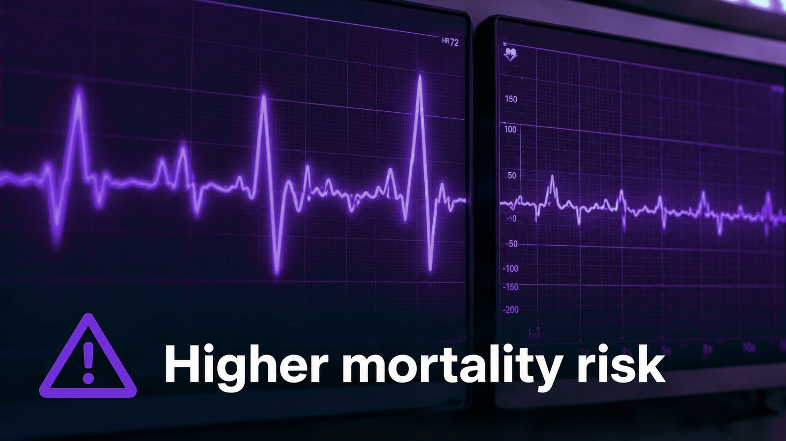 Higher mortality risk