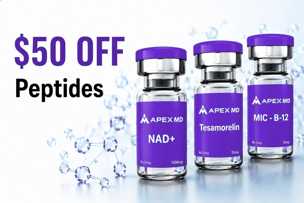 $50 off peptide programs